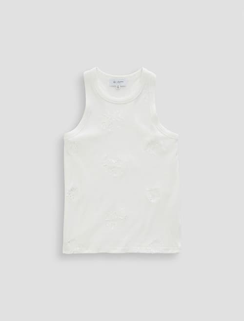  Michelle Top in Silver Firework