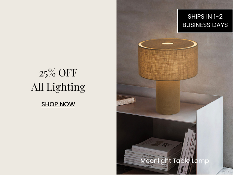 25% Off All Lighting