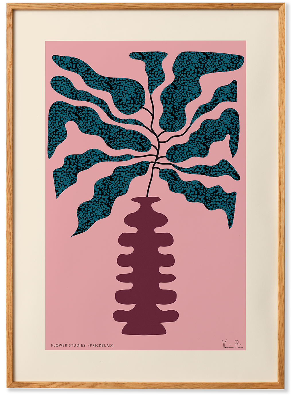 Flower Studies 01- Prickblad