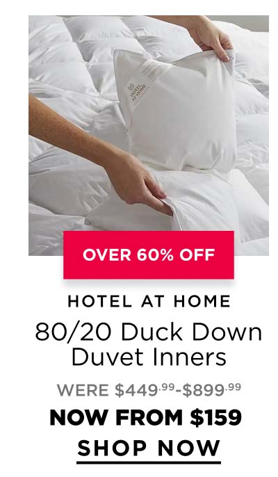 Hotel At Home	80/20 Duck Down Duvet Inners