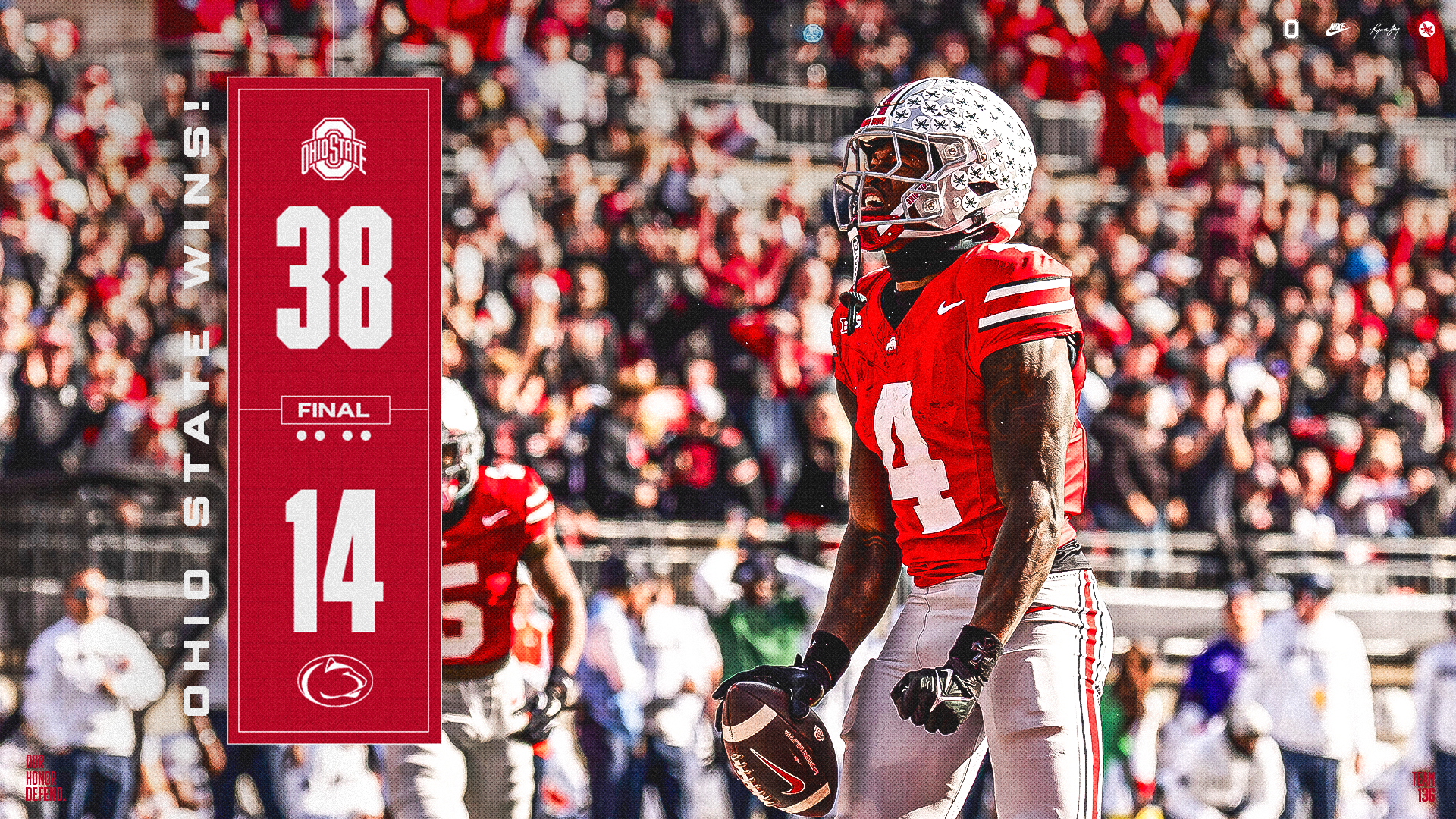 READ MORE | Ohio State 38 - Penn State 14