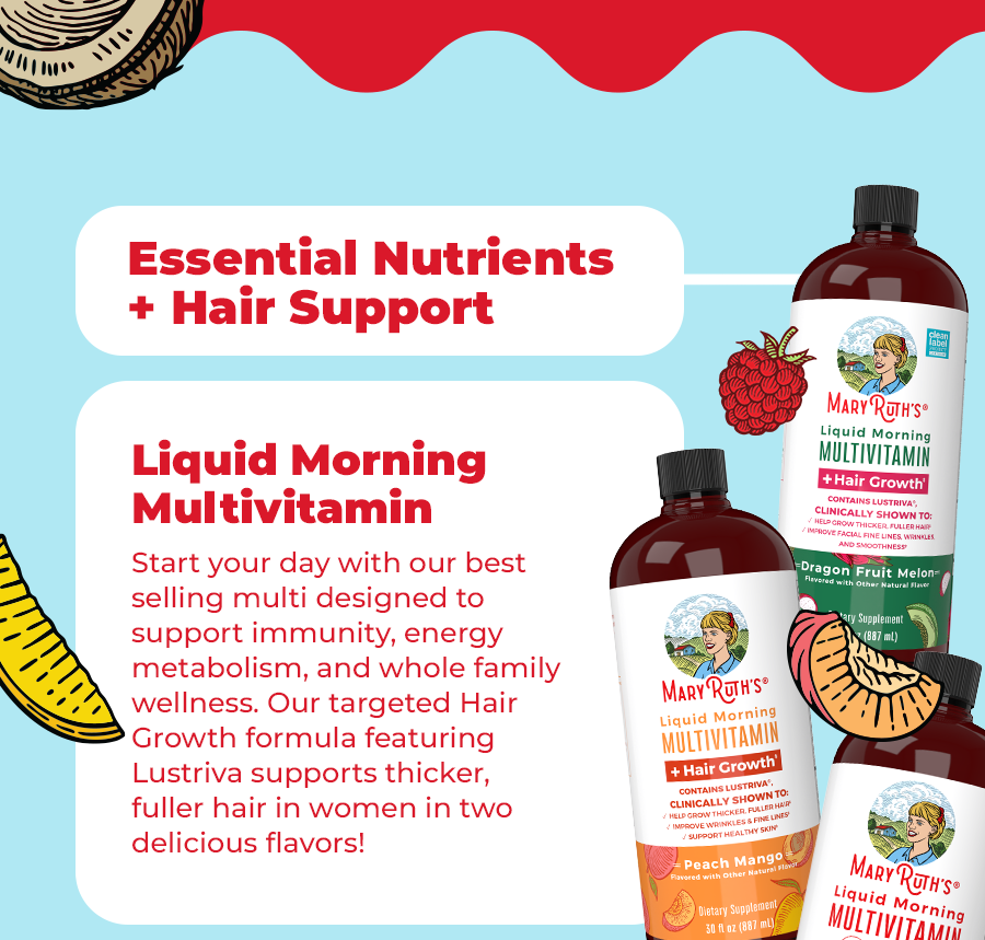 Essential Nutrients + Hair Support