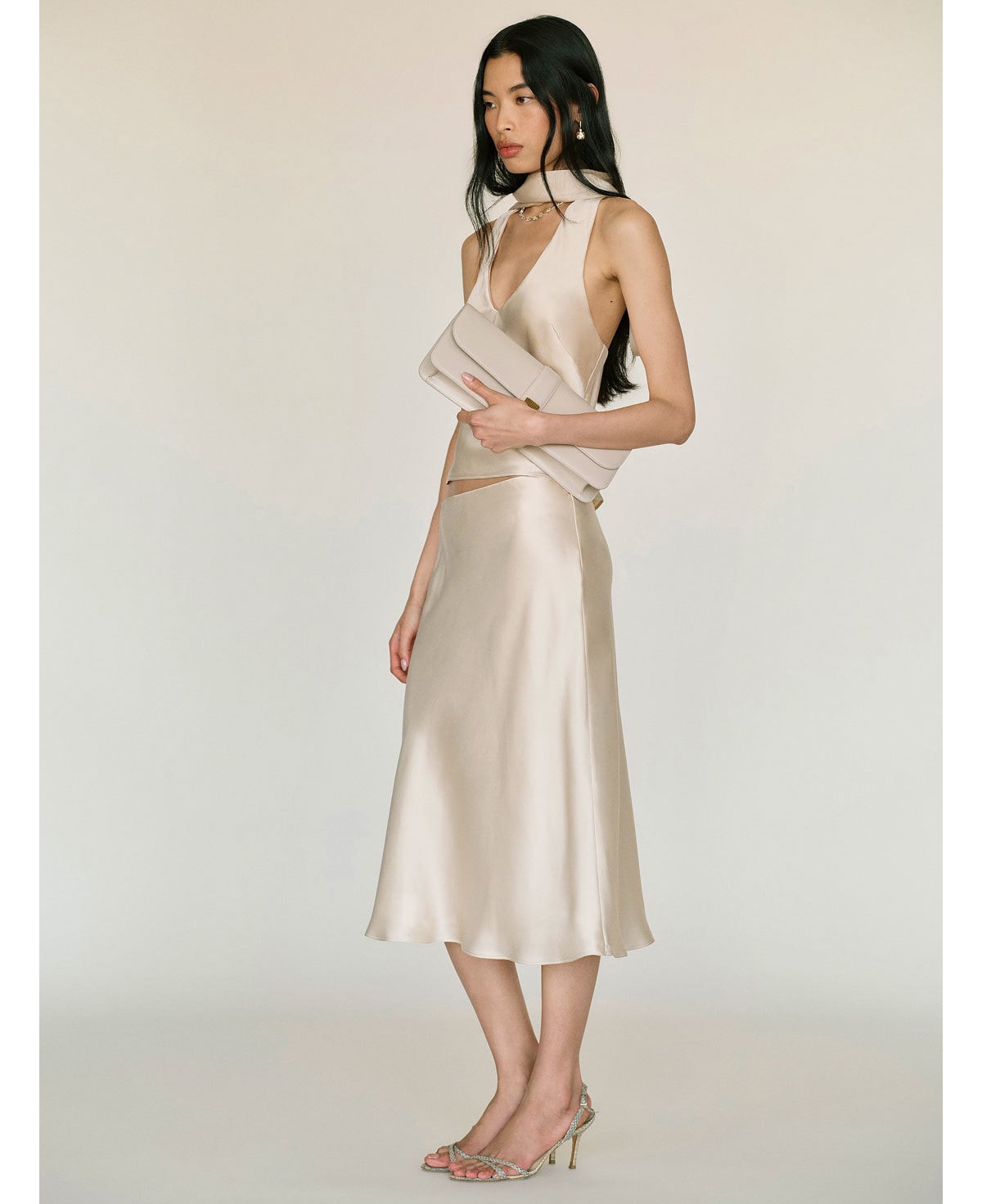 Pomelle Silk Two Piece