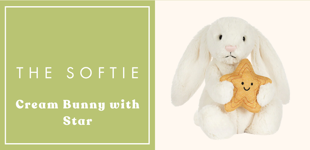 Cream Bunny with Star