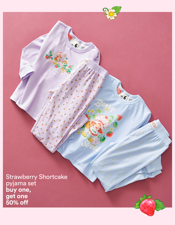 Strawberry Shortcake pyjama set  buy one, get one 50% off