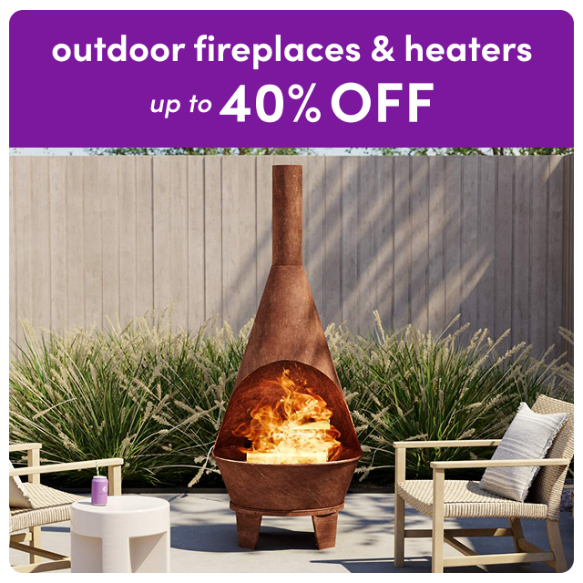 fire pit & patio heater sale