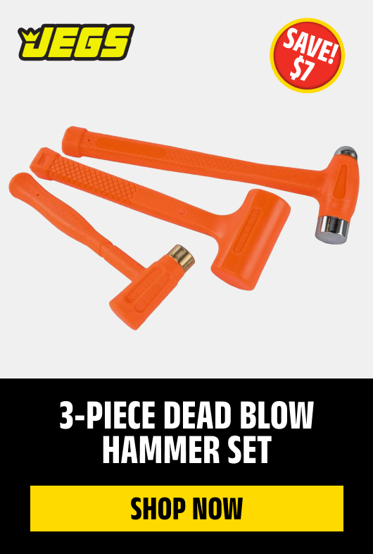 3-Piece Dead Blow Hammer Set