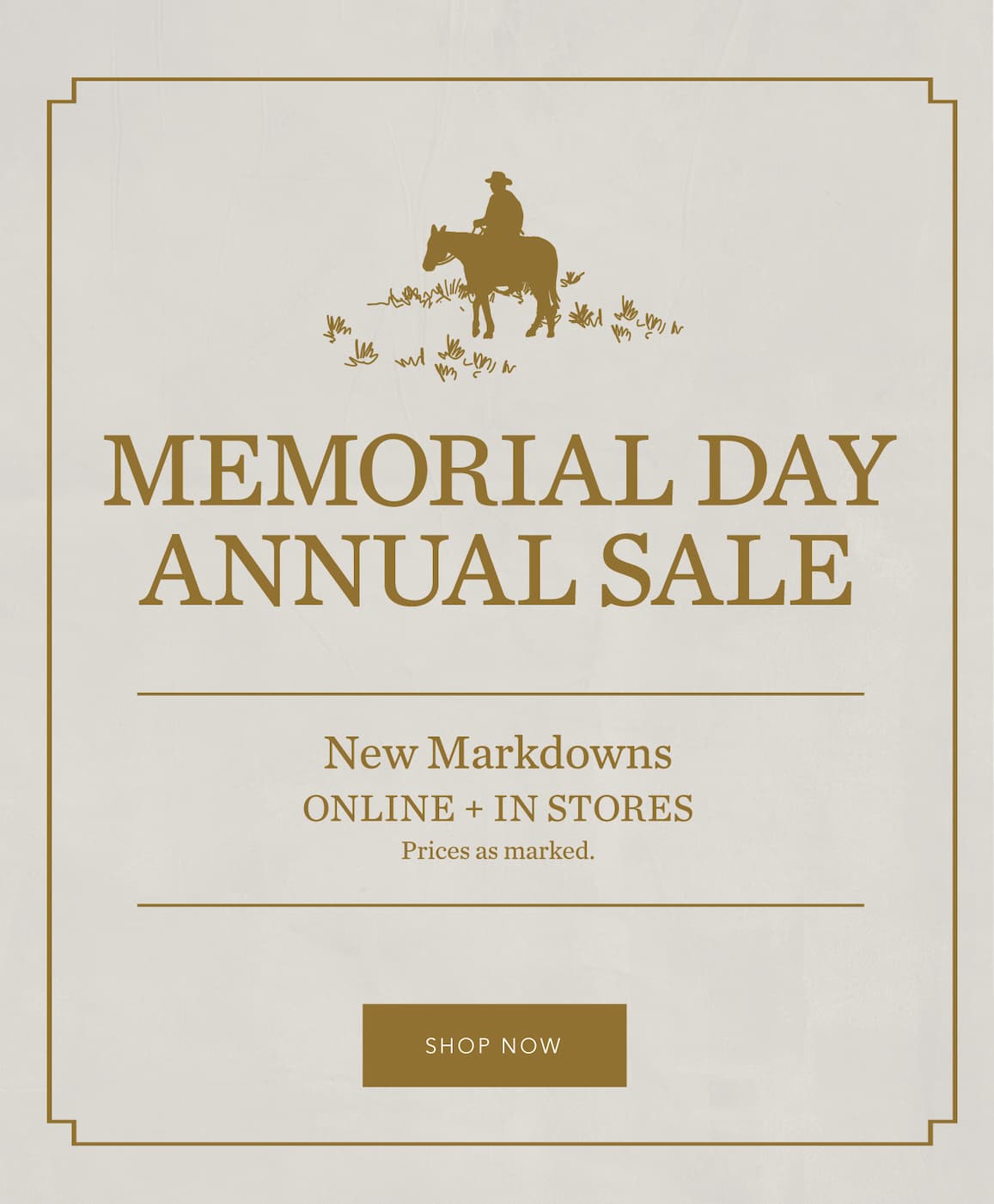 SHOP THE MEMORIAL DAY SALE