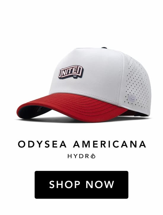 Odysea Americana HYDRO in White/Red