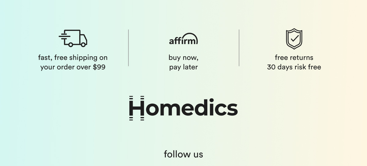 Homedics Homepage