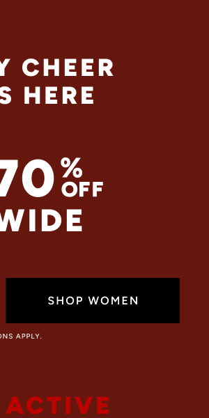 Holiday Cheer 50-70% off Shop Women