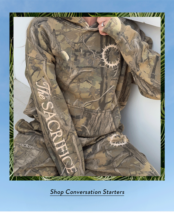 What if your outfit led someone to Christ? Shop Conversation Starters.