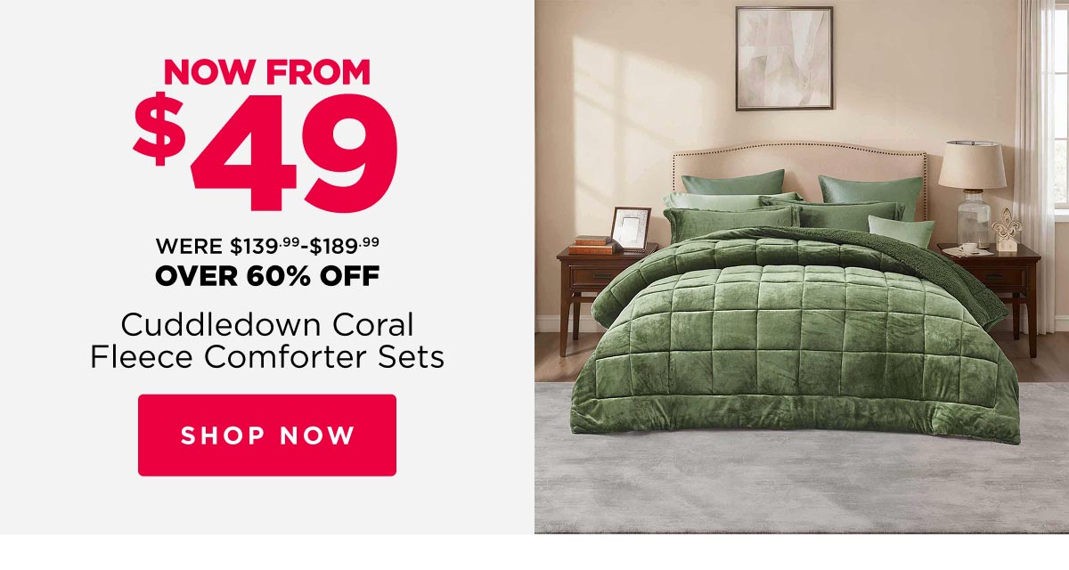 Cuddledown Comforter Sets