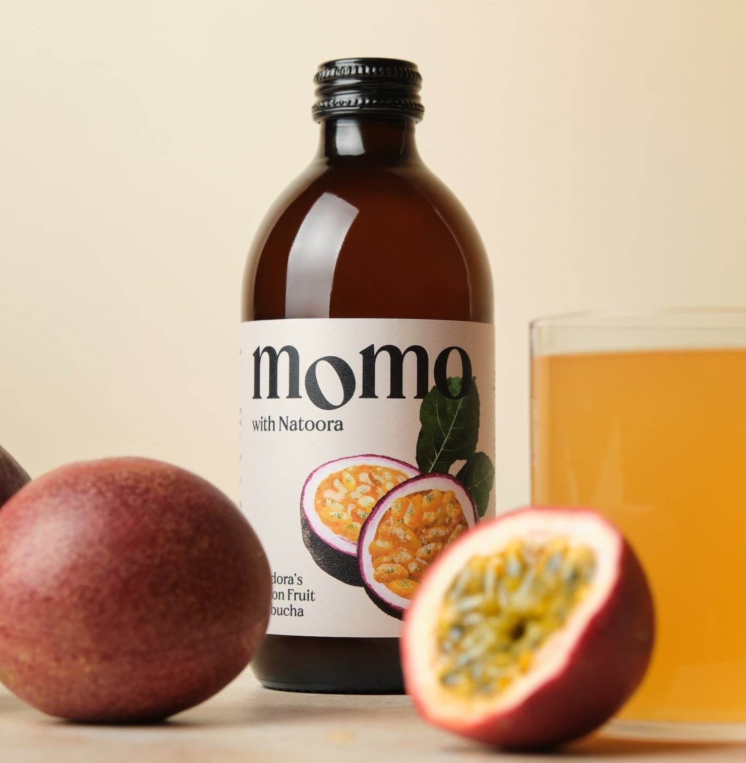Amadora's Passion Fruit Kombucha - Shop now