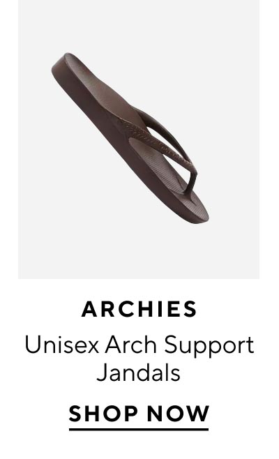 Archies Unisex Arch Support Jandals