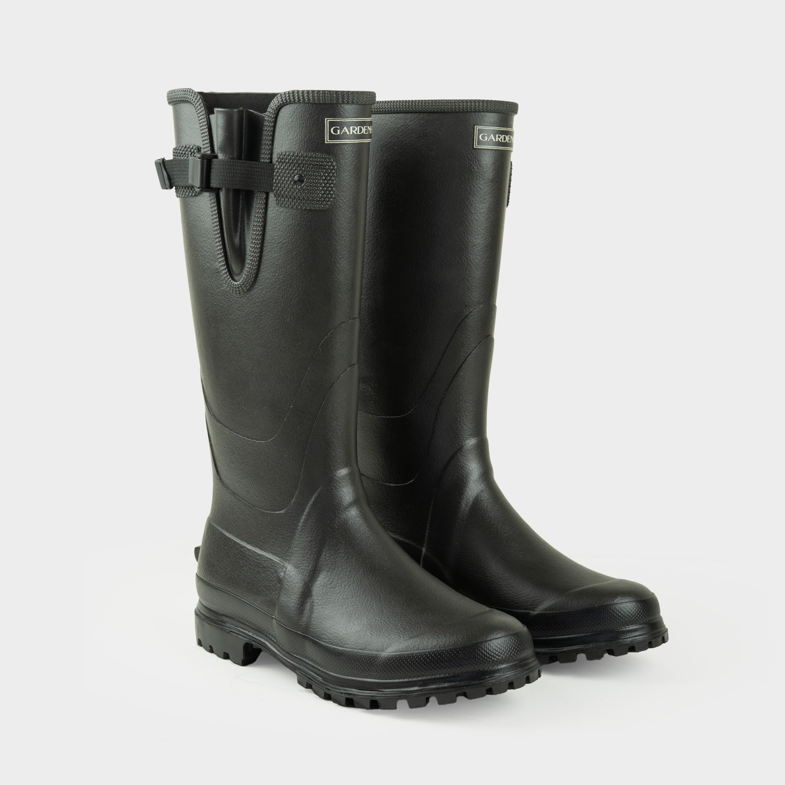 Image of Tall Rubber Garden Boot in Black