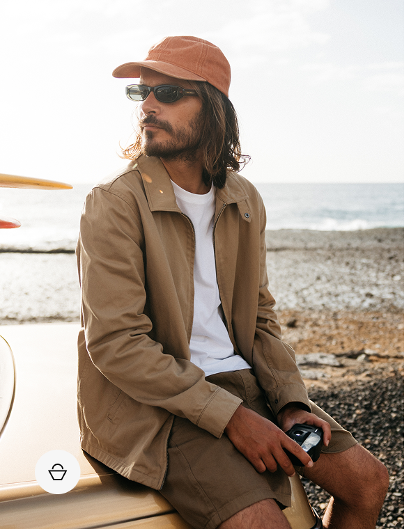 Men's Coaster Zip Up Jacket | Finisterre