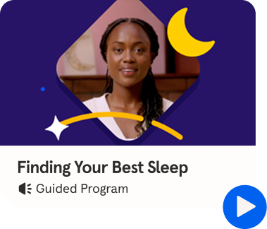 Expert-led programs before bed*