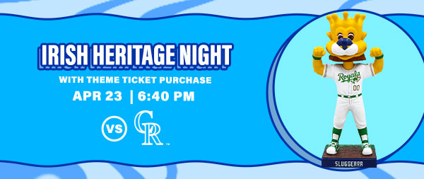 Irish Heritage Night - April 23 - Get Tickets