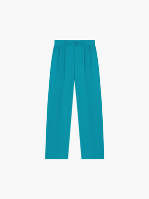 Interlock Trousers—Malachite Green