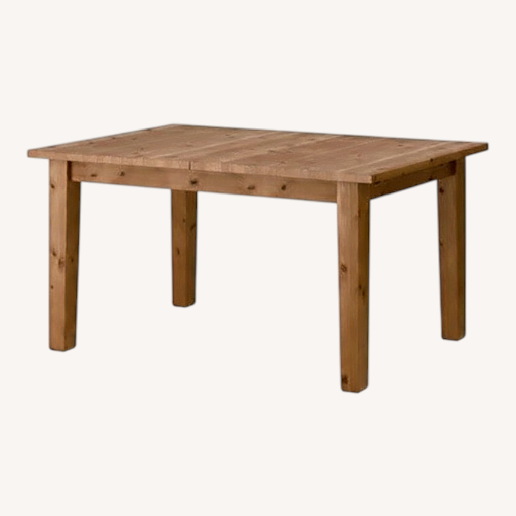 Image of Ikea Stornäs Light Brown Wood Dining Table