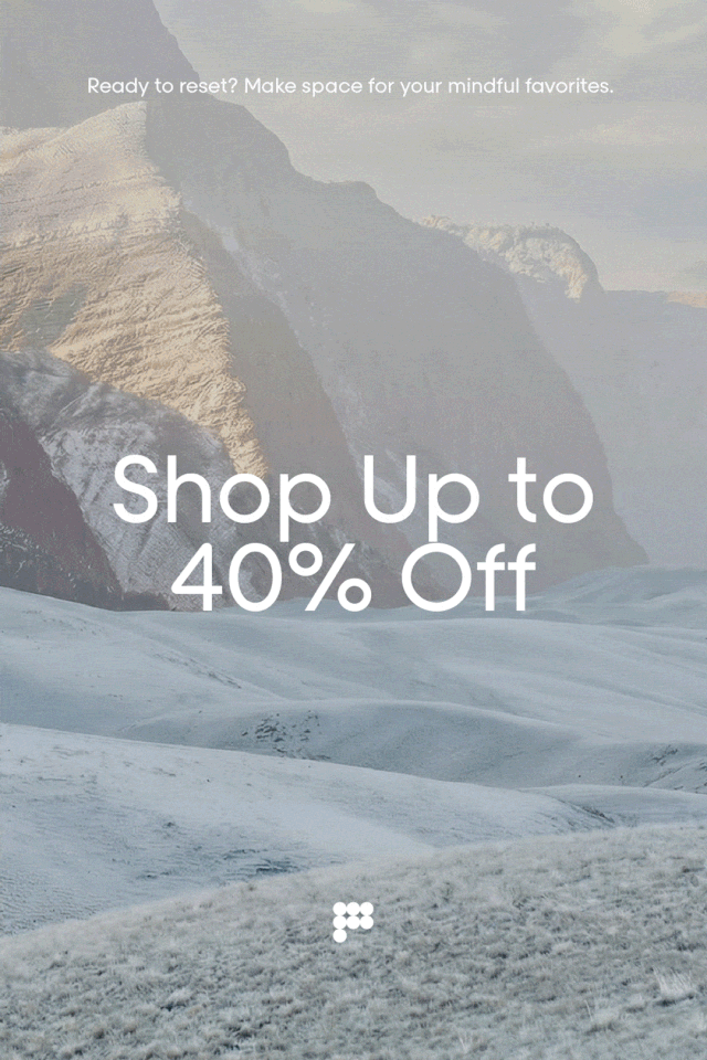 Shop up to 40% off