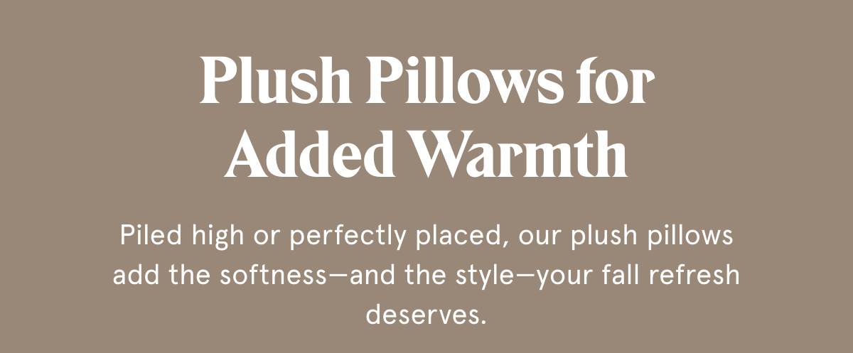 Shop Pillows