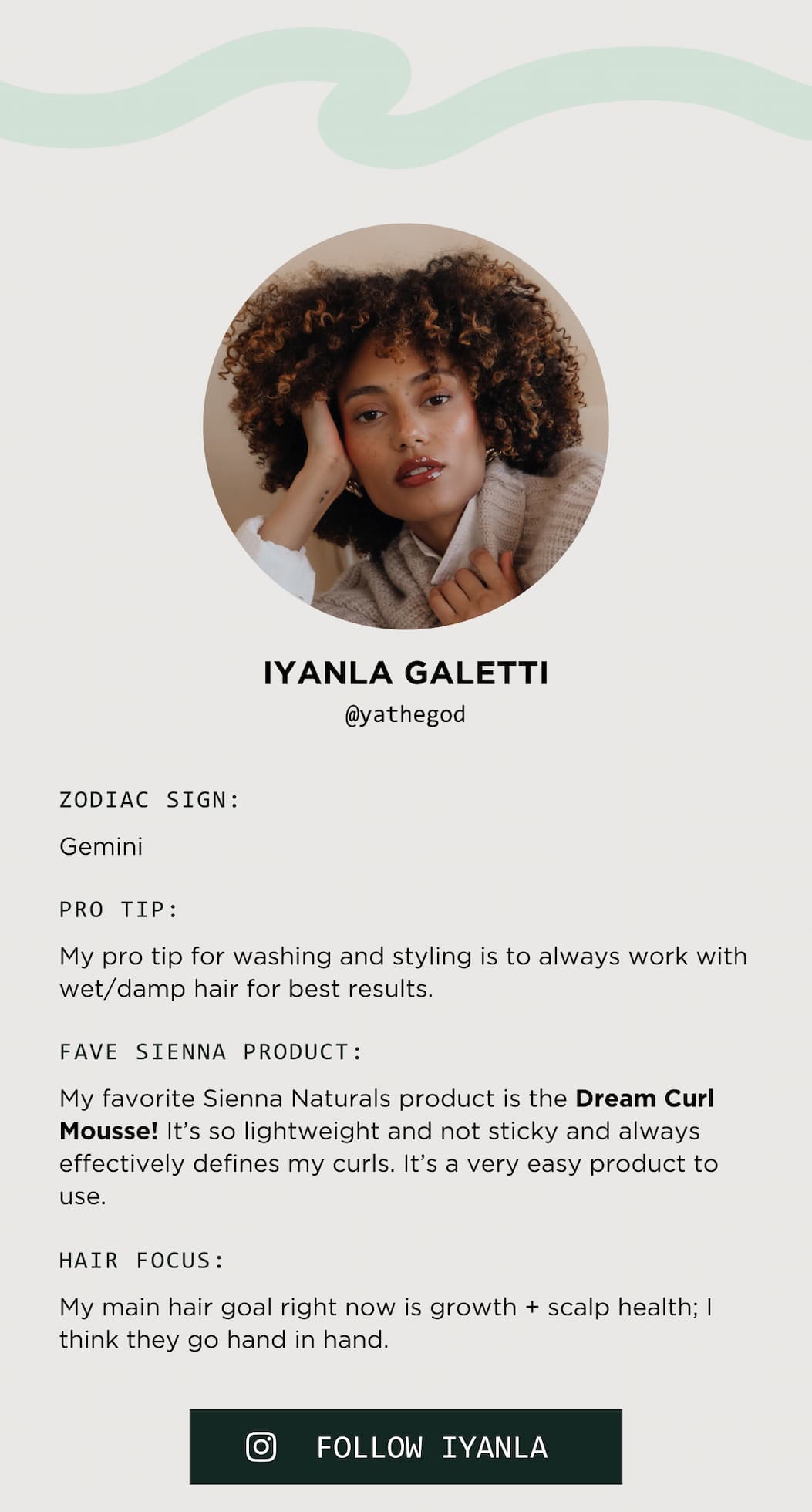 Follow Iyanla