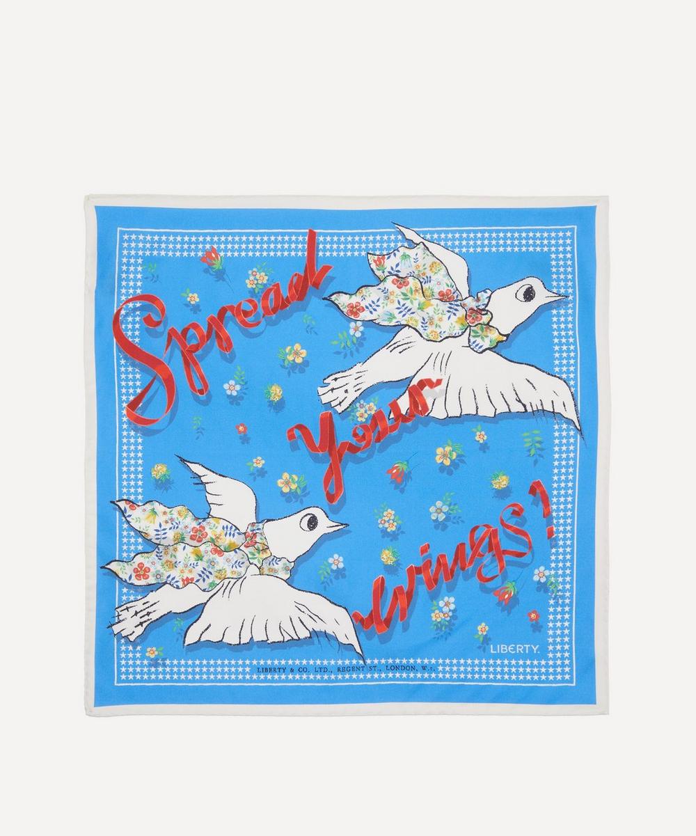Liberty Spread Your Wings Silk Scarf 45