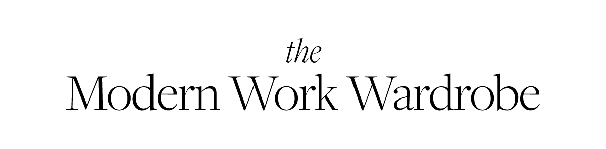Modern Work Wardrobe