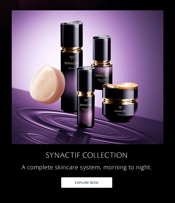 SYNACTIF COLLECTION A complete skincare system, morning to night