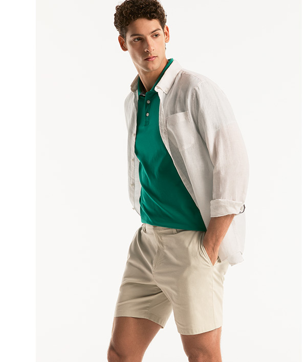Shop the Flat Front Core Chino Short