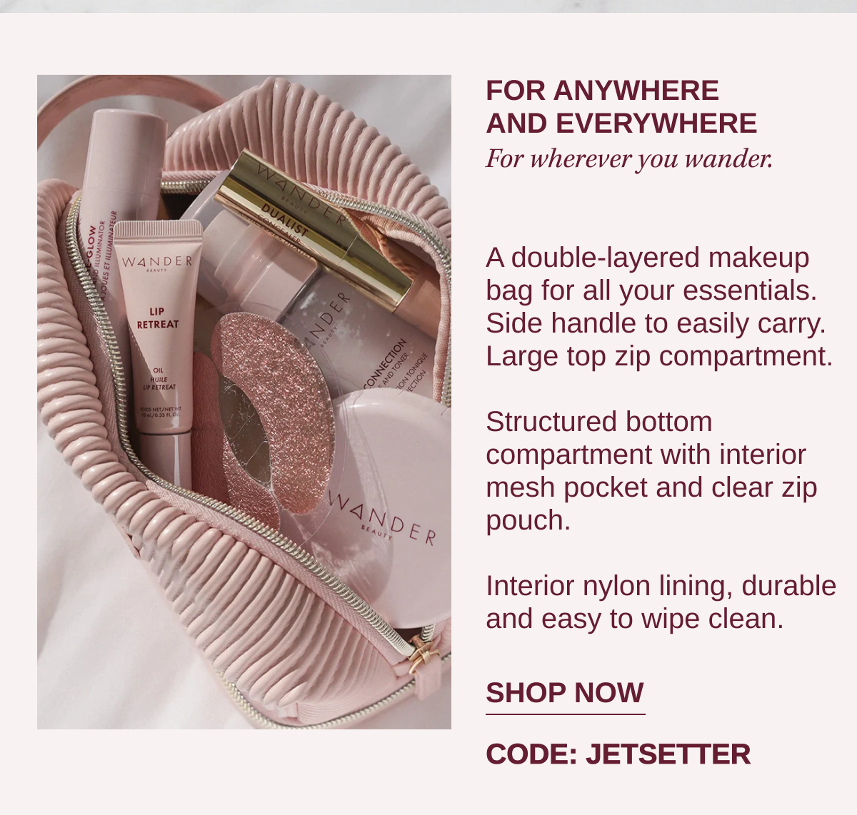 Free Jetsetter Bag