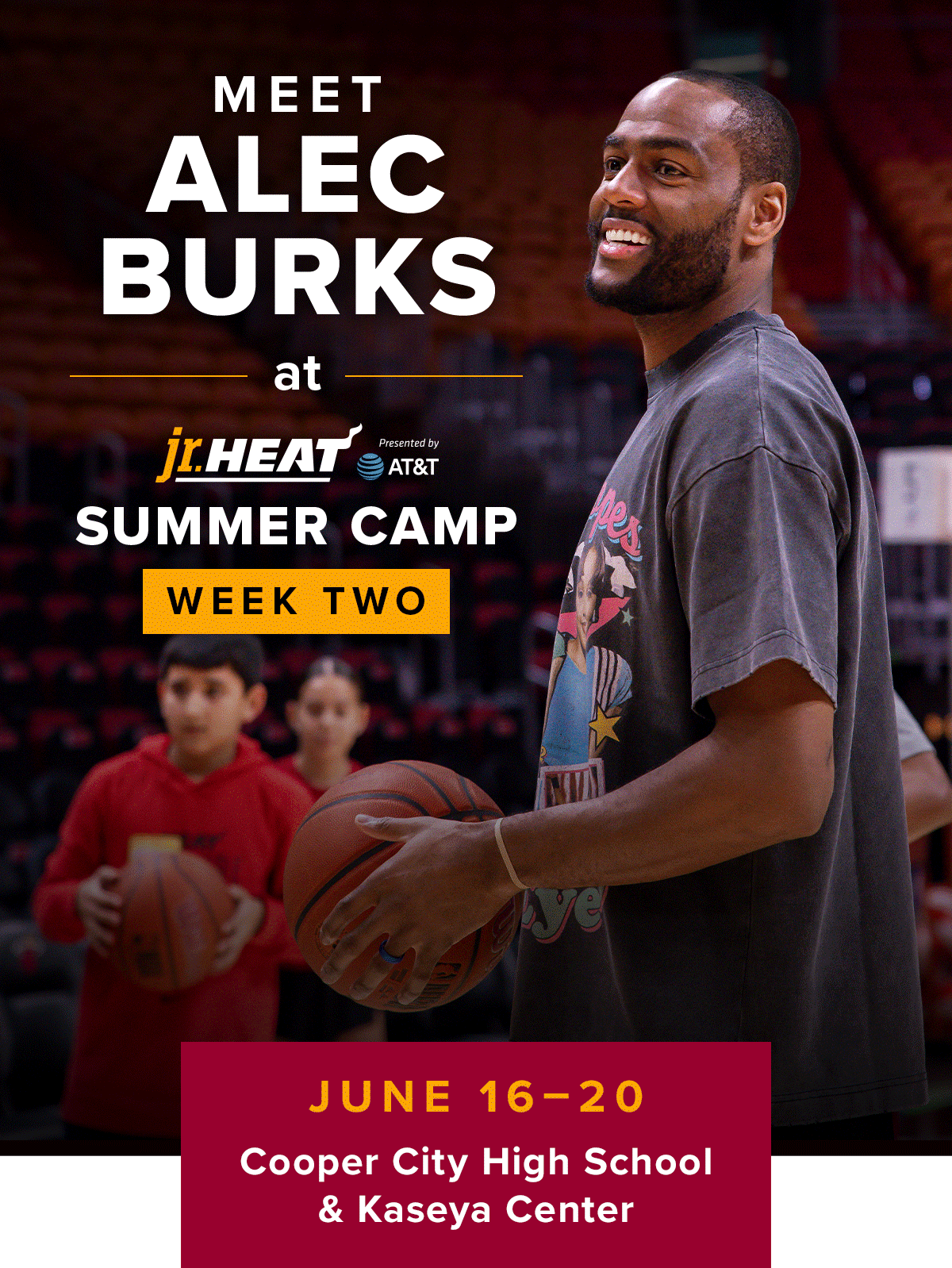 Jr. HEAT Summer Camp by AT&T