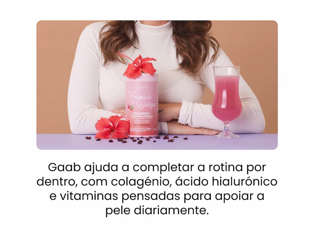 Gaab ajuda a completar a rotina...