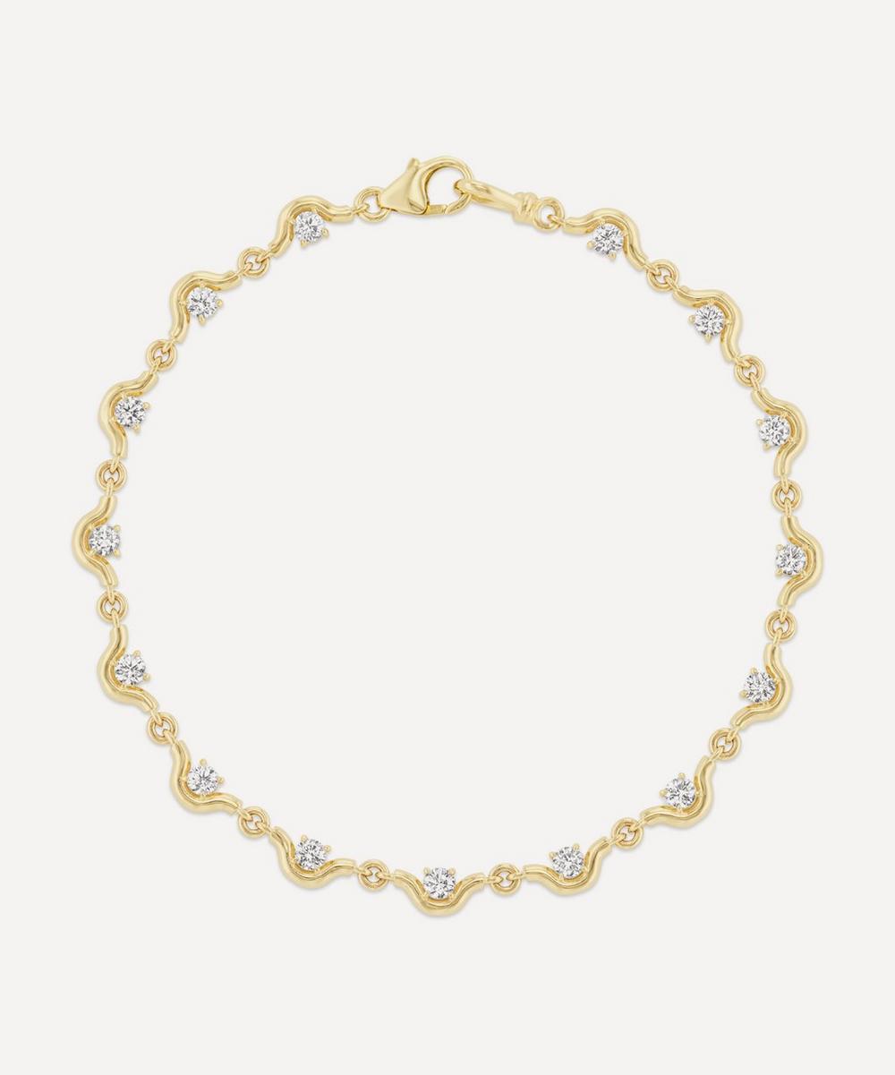 Vice Versa 14ct Gold Louise Line Bracelet