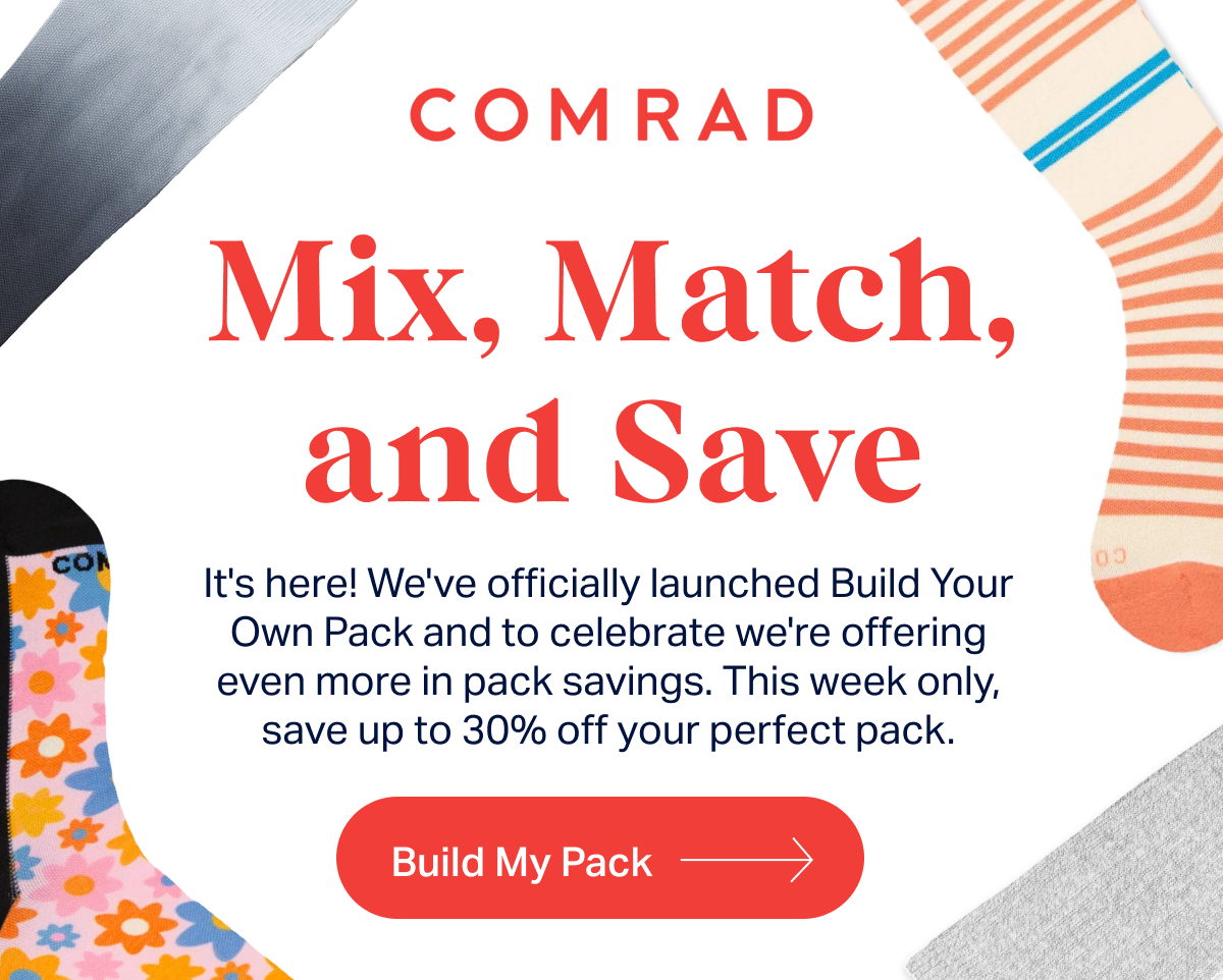 It's here! We've officially launched Build Your Own Pack and to celebrate we're offering even more in pack savings. This week only, save up to 30% off your perfect pack.