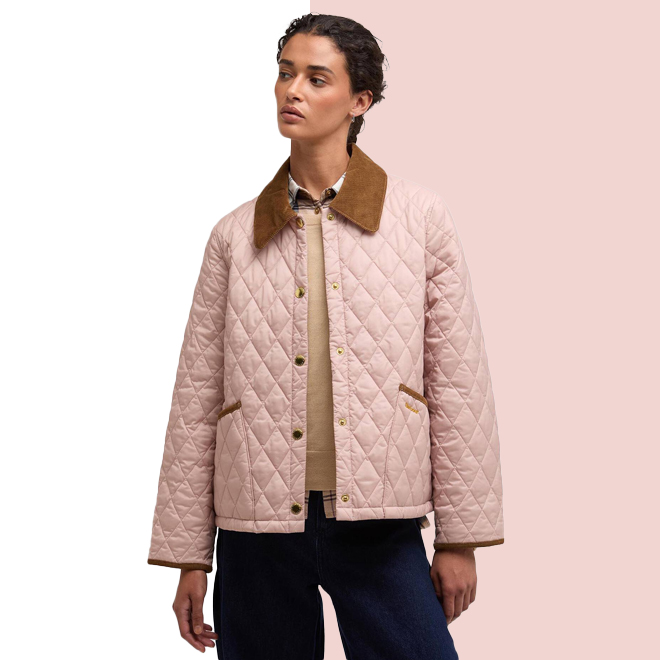 Icons Cropped Liddesdale Quilted Jacket