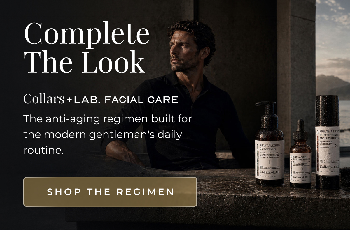 Presence Starts Here. Upgrade your standard You already updated your wardrobe, this is what comes next. BUILD YOUR ROUTINE