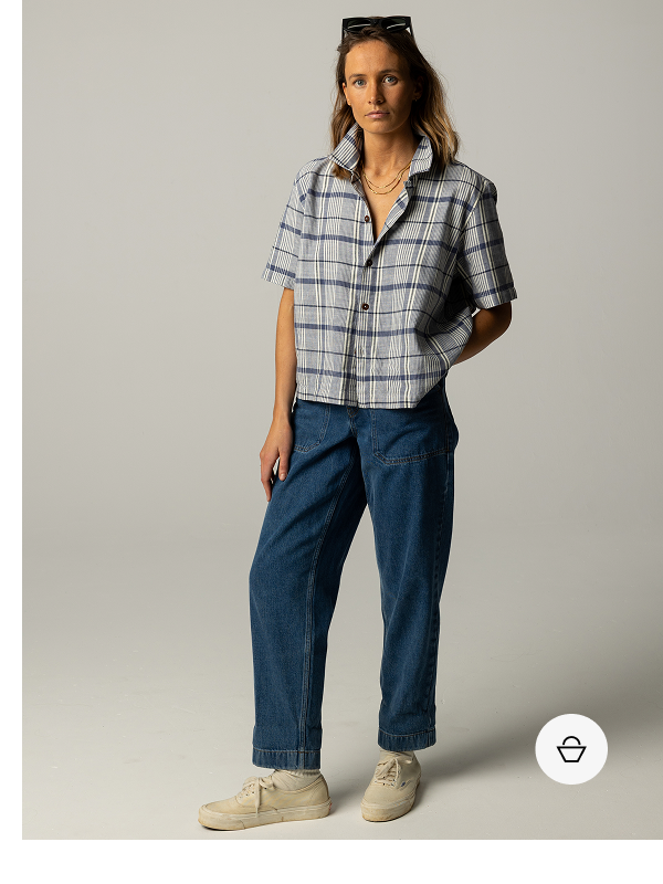 Women's Melza Checked Shirt | Finisterre