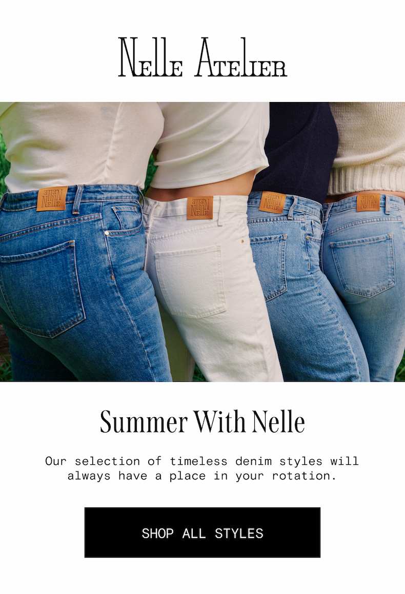 Summer with Nelle's timeless denim