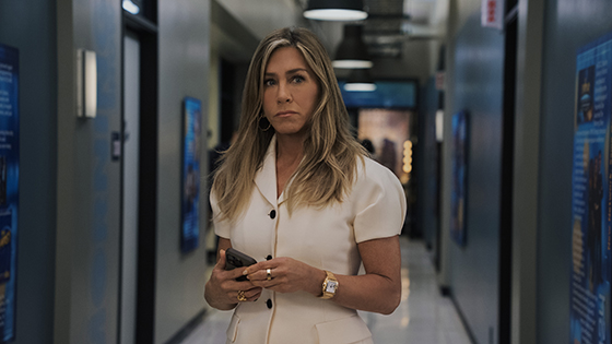 Jennifer Aniston in a still from the fourth season.