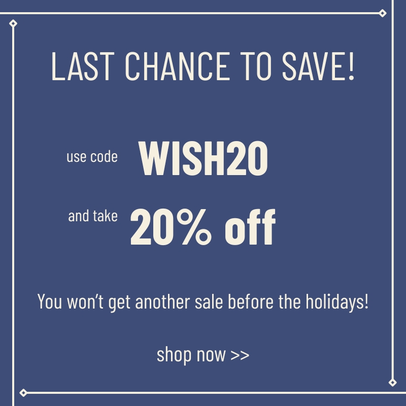 LAST CHANCE SALE