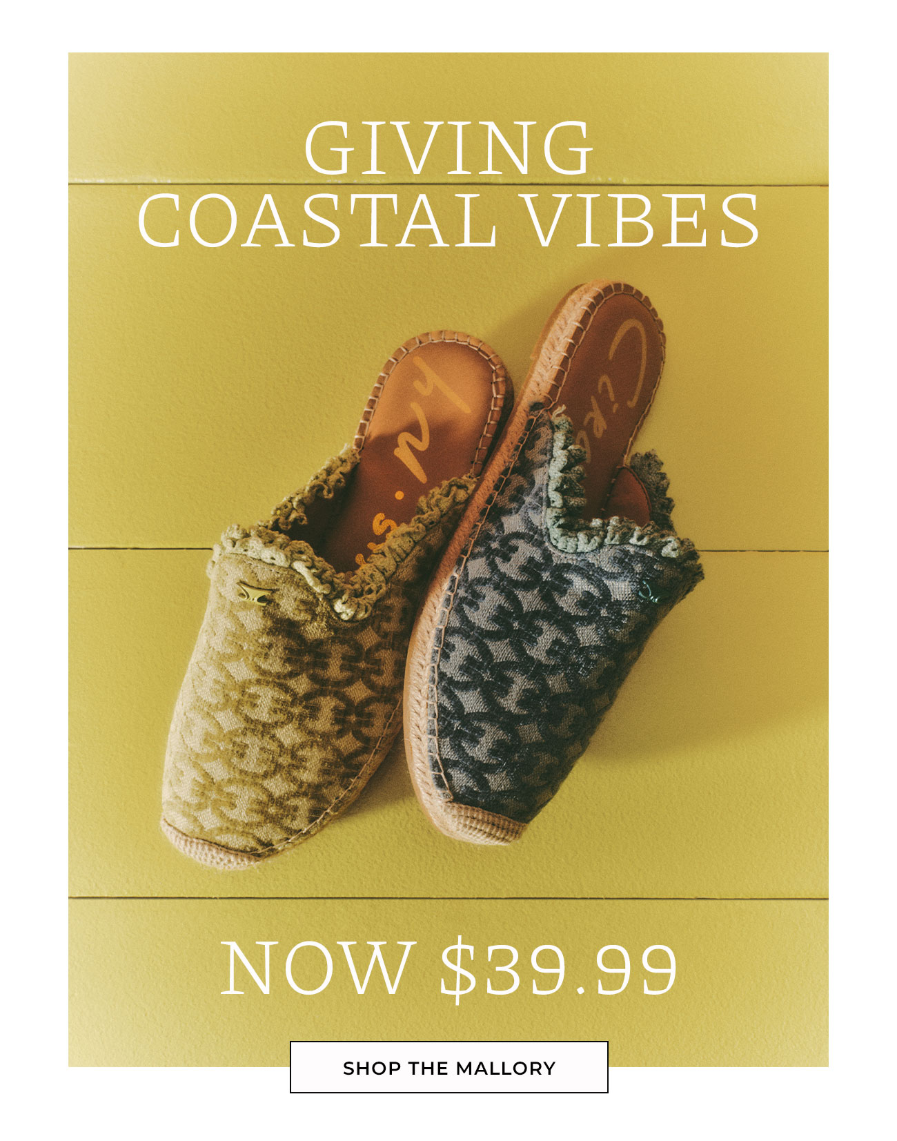 Giving Coastal Vibes | Now $39.99 | Shop the Mallory