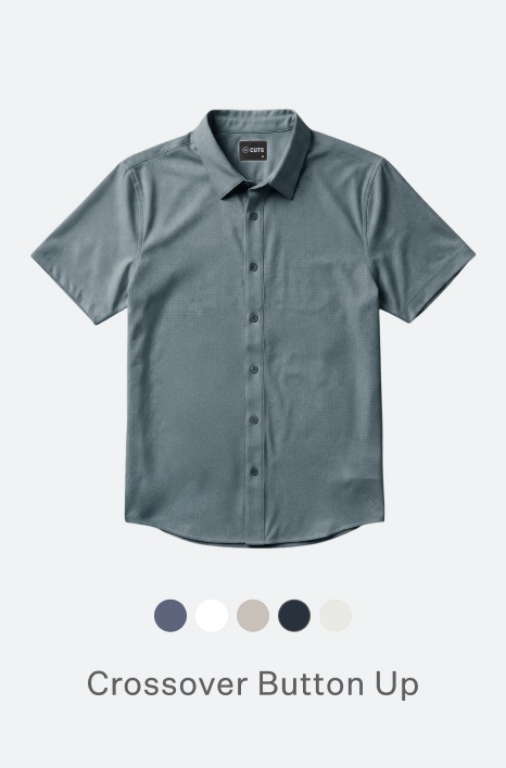 Crossover Button Up