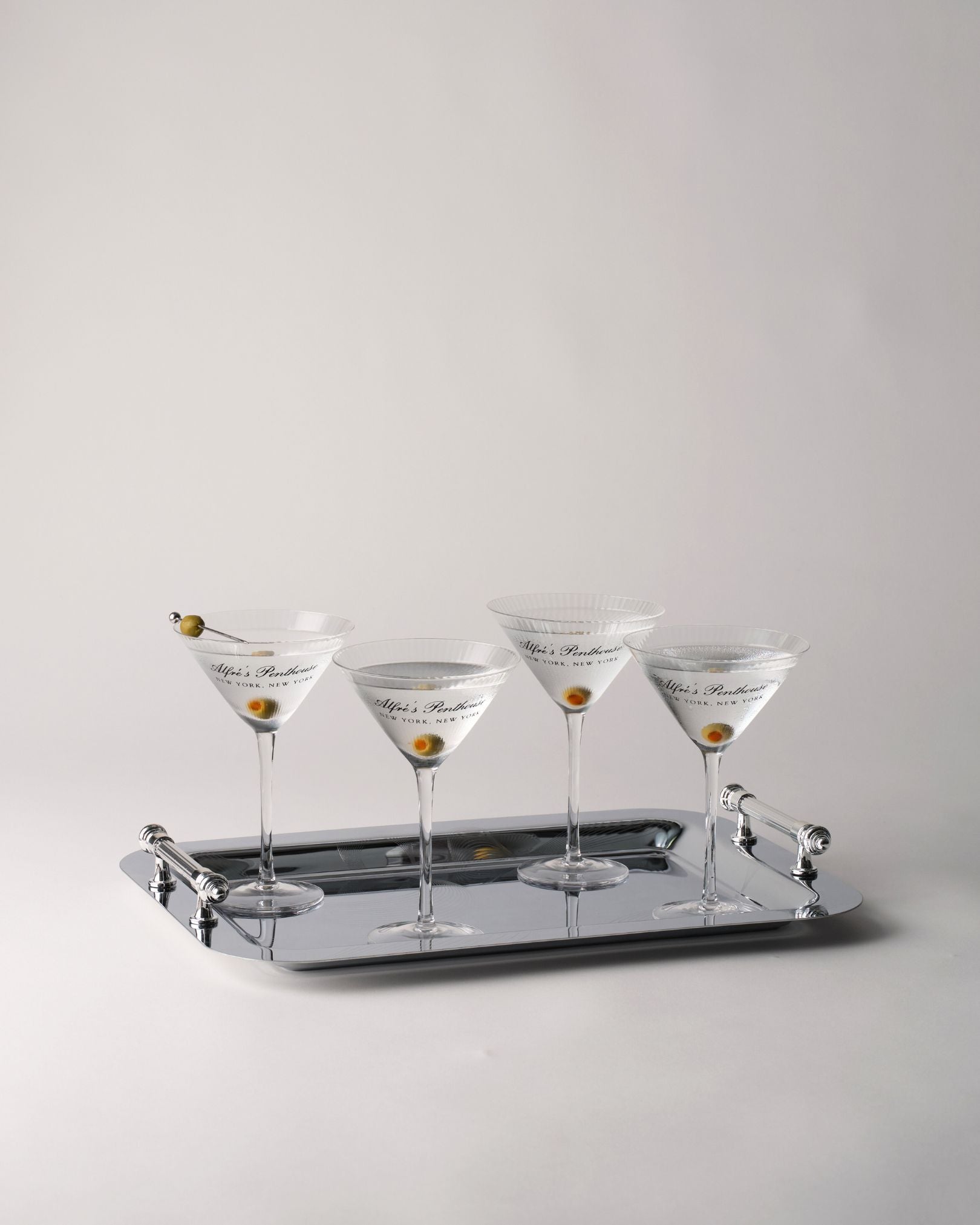 Image of Alfré's Penthouse Martini Glasses (Set of 4)