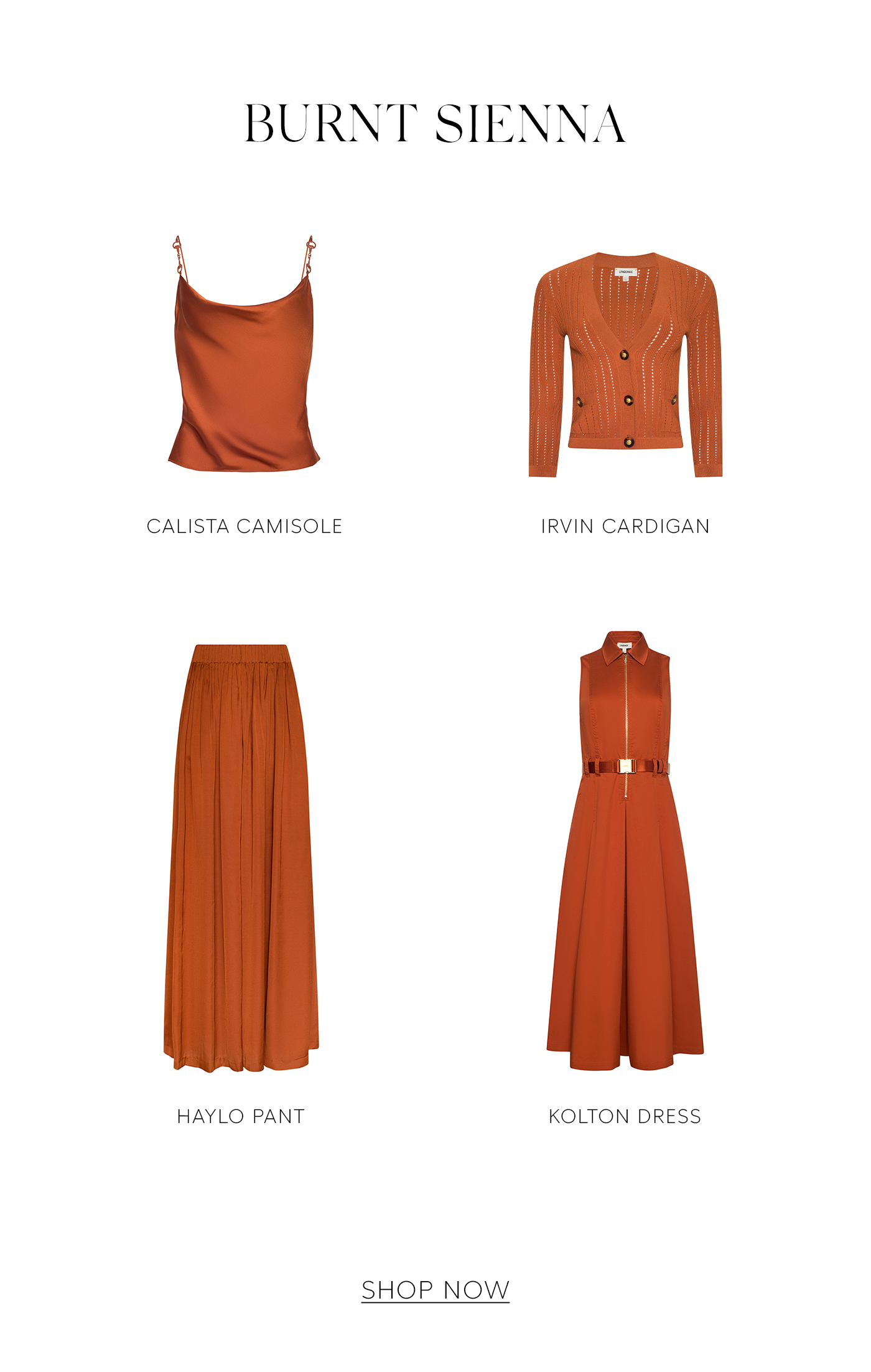 BURNT SIENNA SHOP NOW