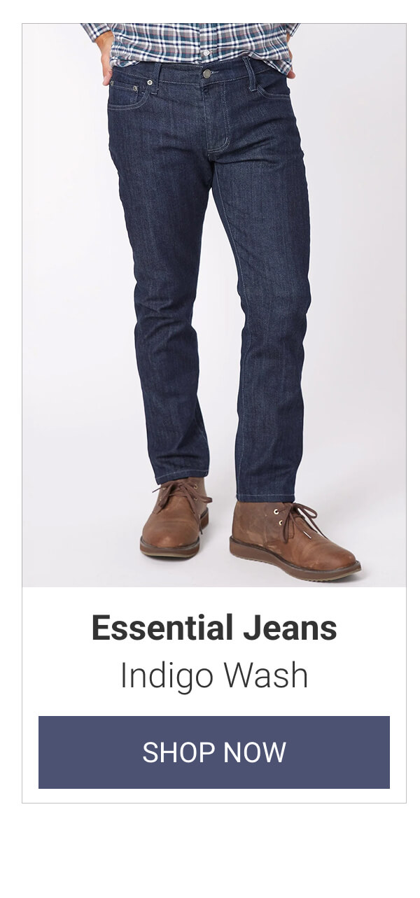 Indigo Wash Essential Jeans