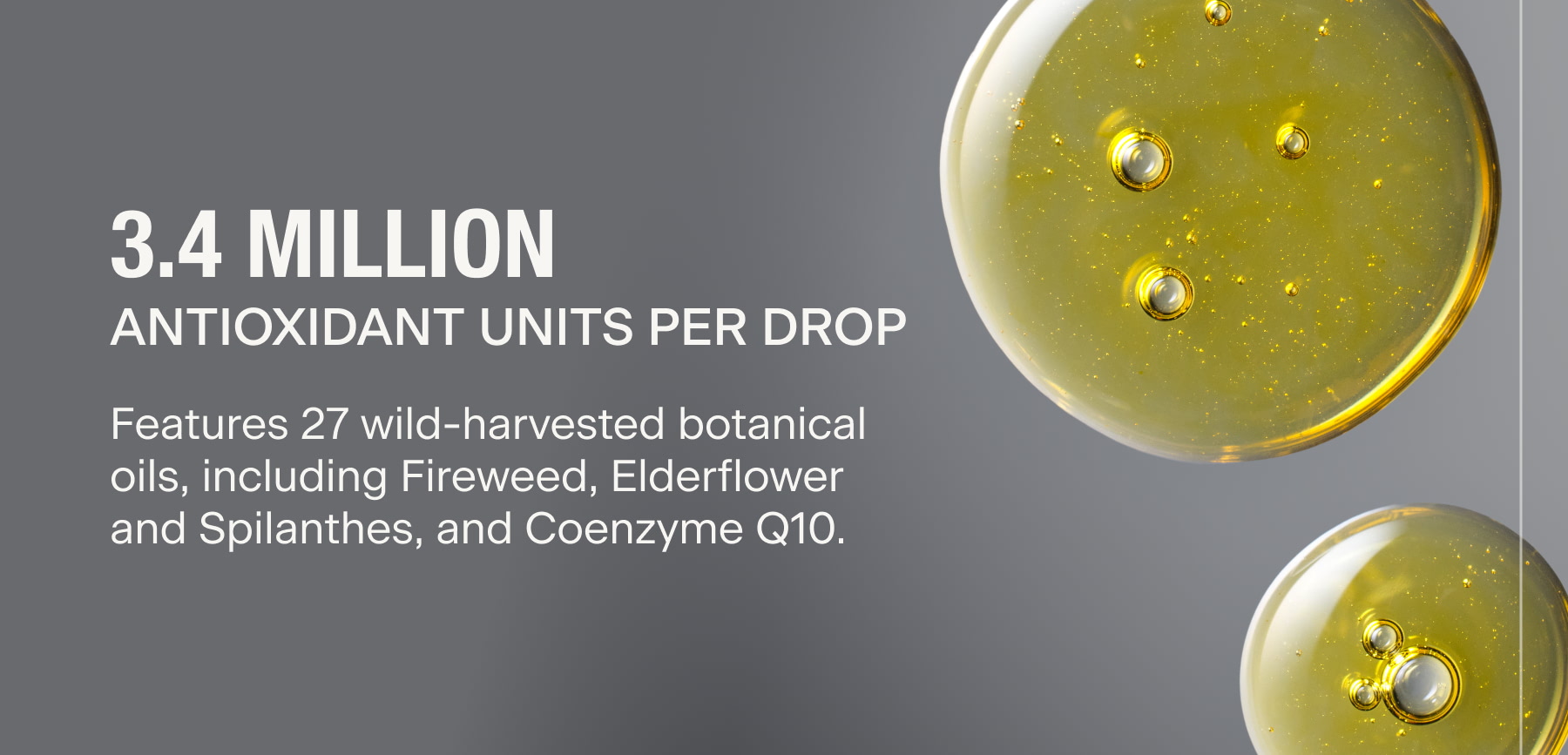 3.4 Million Antioxidant Units Per Drop