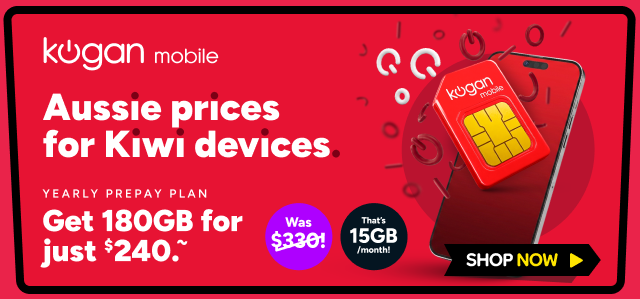 Kogan Mobile 180GB for $240~